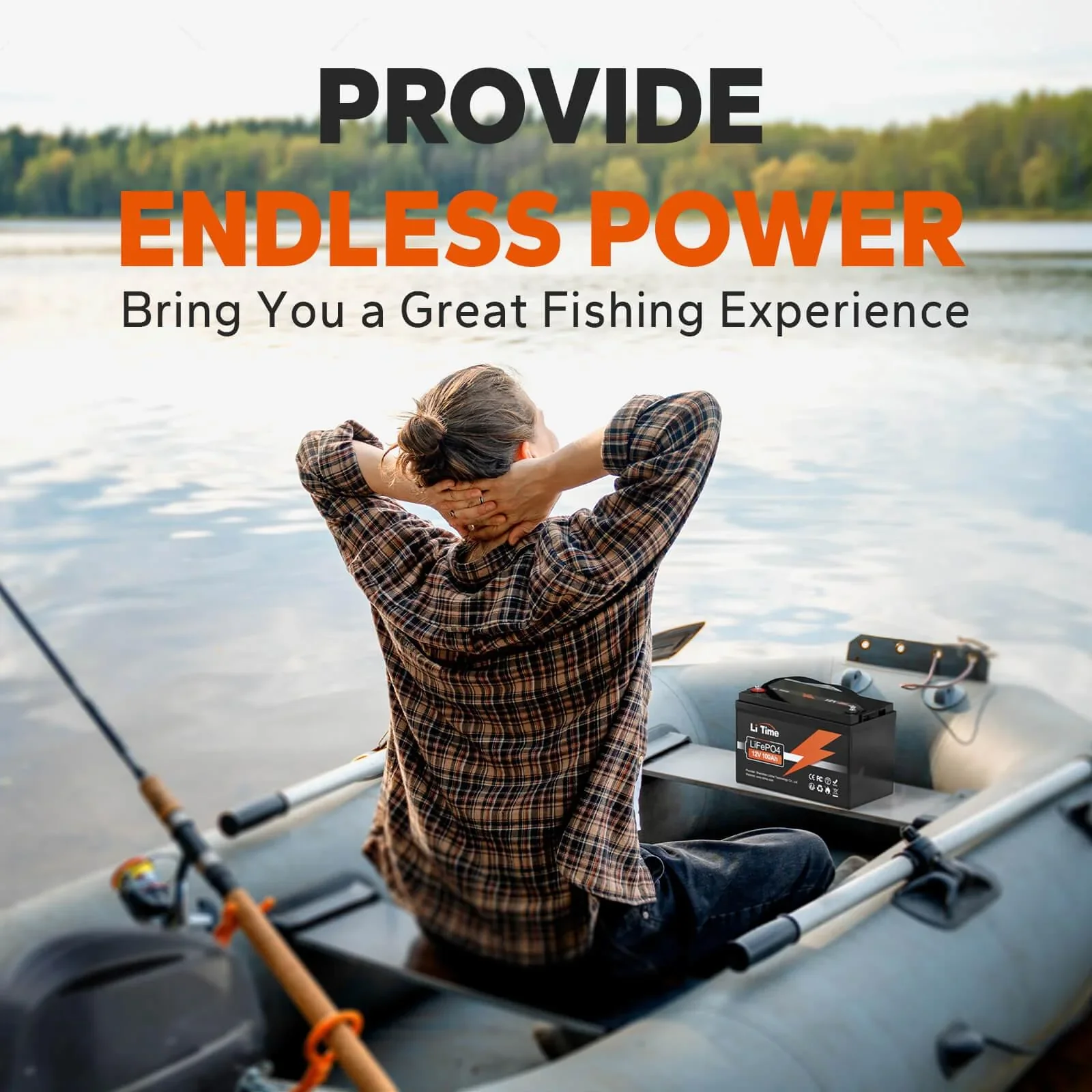 LiTime 12V 100Ah Lithium Deep Cycle Battery - Image 9