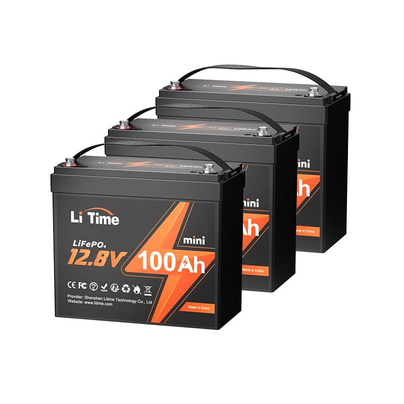 LiTime 12V 100Ah Mini LiFePO4 Lithium Battery - Image 9