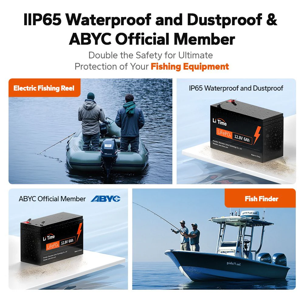 LiTime 12V 6Ah Deep Cycle Lithium Battery - Image 5