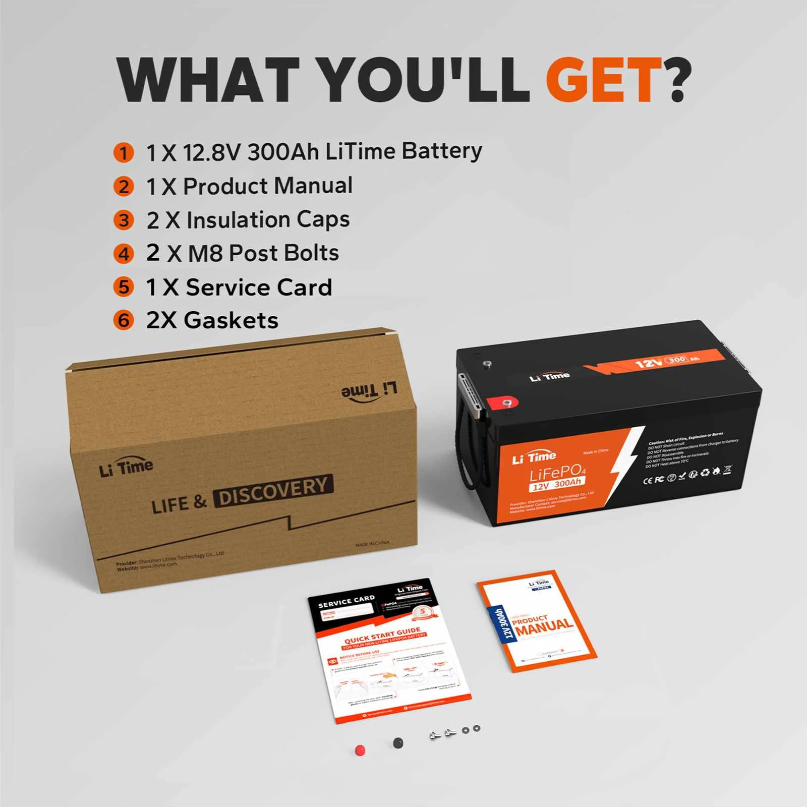 LiTime 12V 300Ah Lithium Battery - Image 7